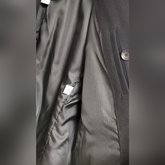 Men's XL wool Pea coat from Moores mens clothing store. Nwt slim fit - Picture 3 of 6